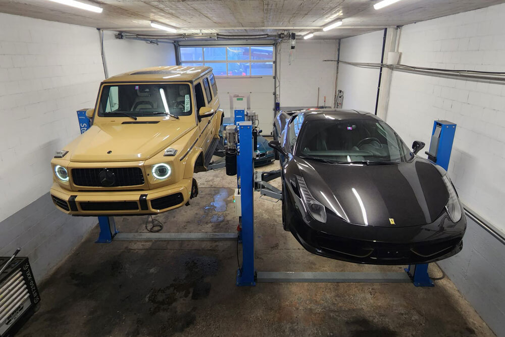 Ferrari AMG Werkstatt